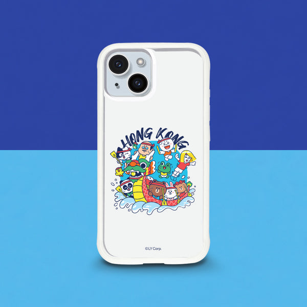ArtiShell [LINE FRIENDS HONG KONG DRAGON BOAT EDITION] iPhone 15/15 Plus/15 Pro /15 Pro Max