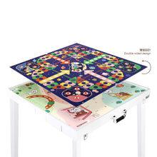 Load image into Gallery viewer, LINE FRIENDS Ultimate Game Table   Multi Game Table (3 Classic Board Games + Mahjong Game Mat)
