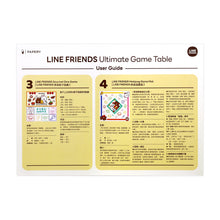 Load image into Gallery viewer, LINE FRIENDS Ultimate Game Table   Multi Game Table (3 Classic Board Games + Mahjong Game Mat)
