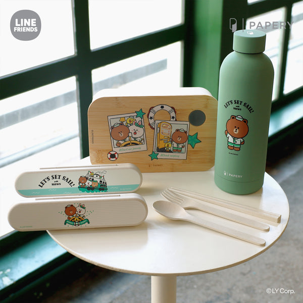 ecoCutlerySet B [LINE FRIENDS HONG KONG SUMMER CHILL LET'S SET SAIL Version B]