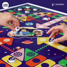 Load image into Gallery viewer, LINE FRIENDS Ultimate Game Table   Multi Game Table (3 Classic Board Games + Mahjong Game Mat)
