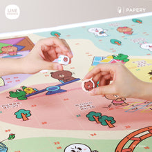 Load image into Gallery viewer, LINE FRIENDS Ultimate Game Table   Multi Game Table (3 Classic Board Games + Mahjong Game Mat)
