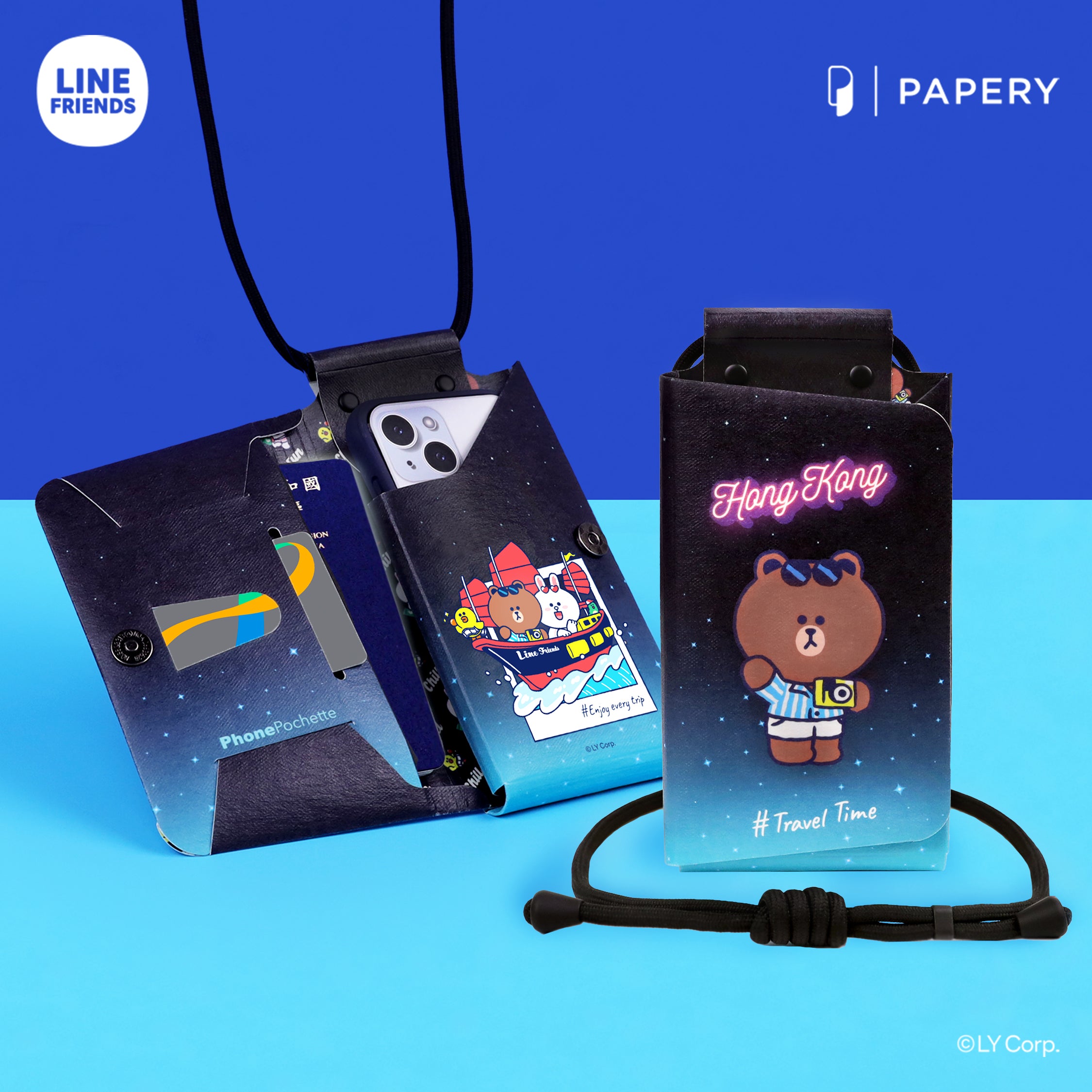 PhonePochette [LINE FRIENDS HONG KONG SUMMER CHILL EDITION]