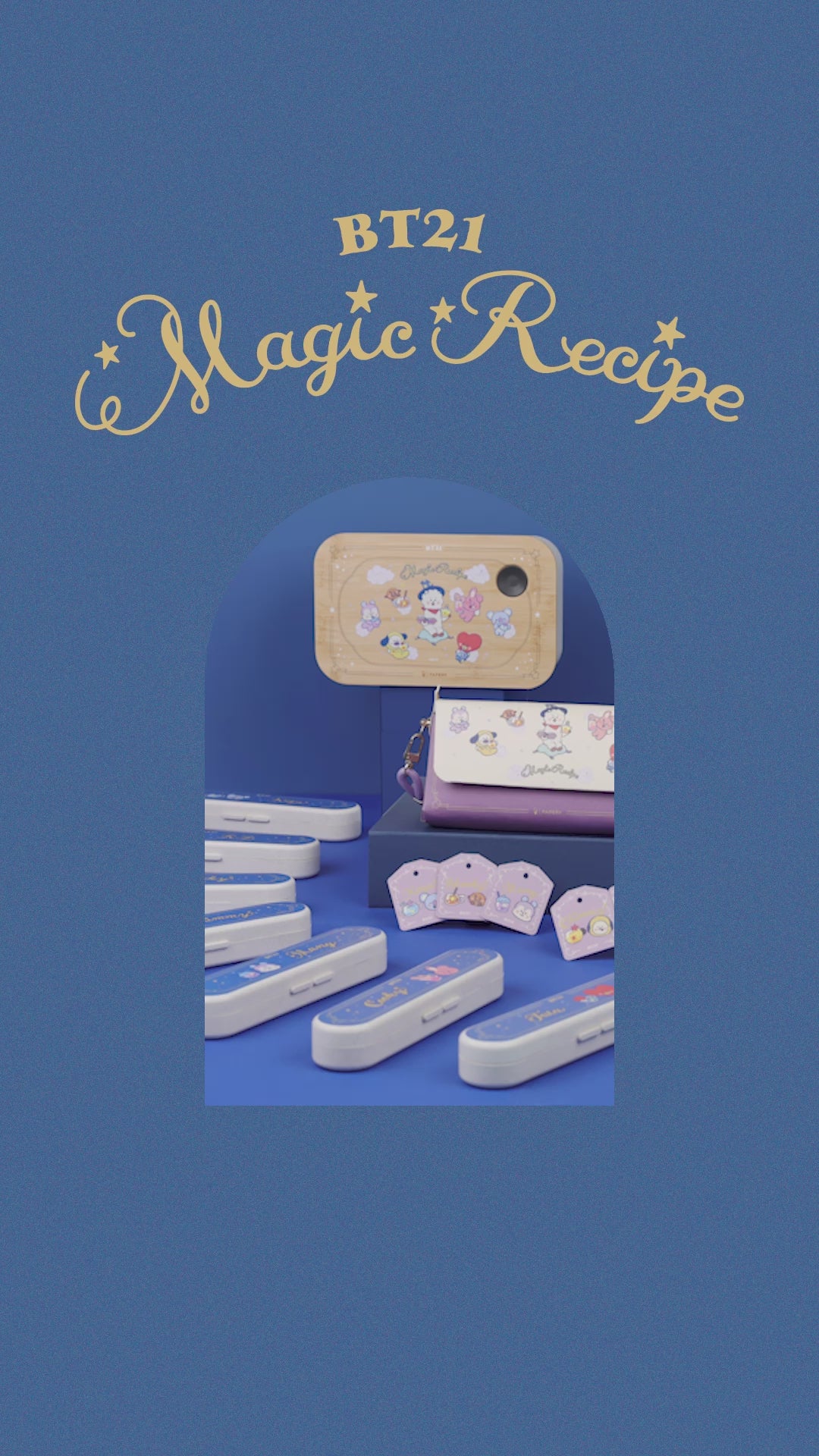 環保餐具套裝  BT21 MAGIC RECIPE EDITION - RJ