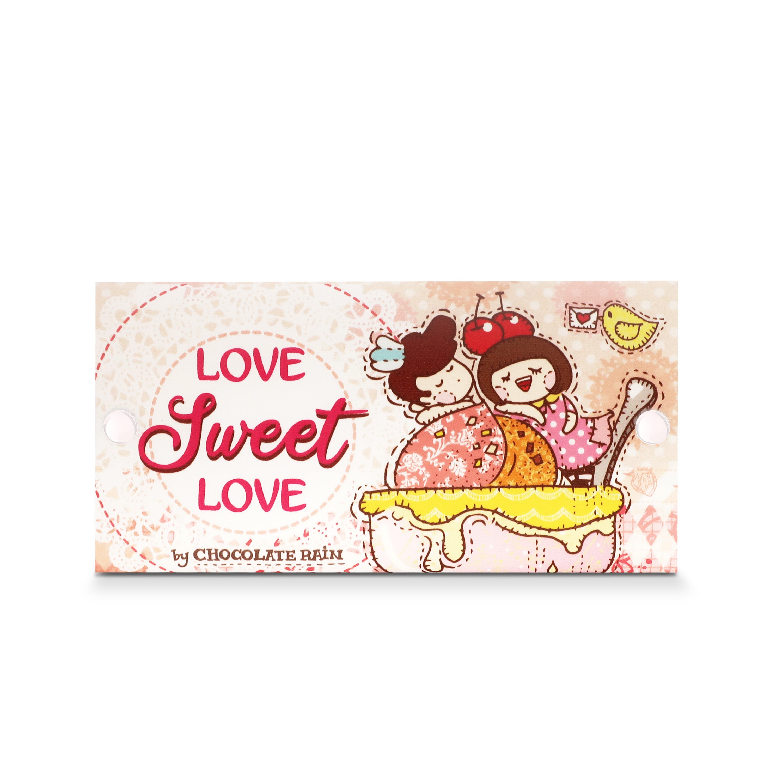 MASKfolio [Chocolate Rain - Home Sweet Love] - Papery.Art