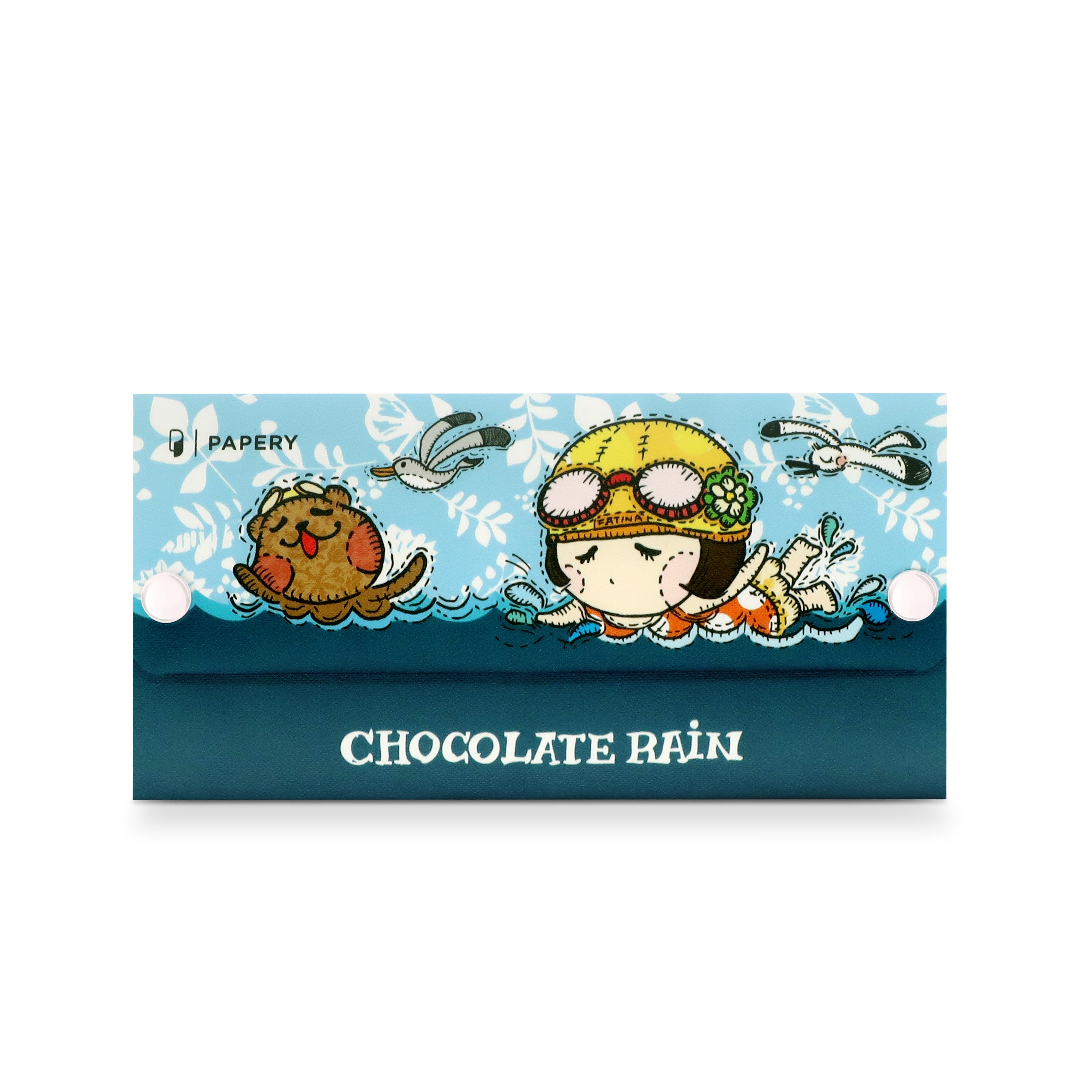 MASKfolio [Chocolate Rain - Swimming] - Papery.Art