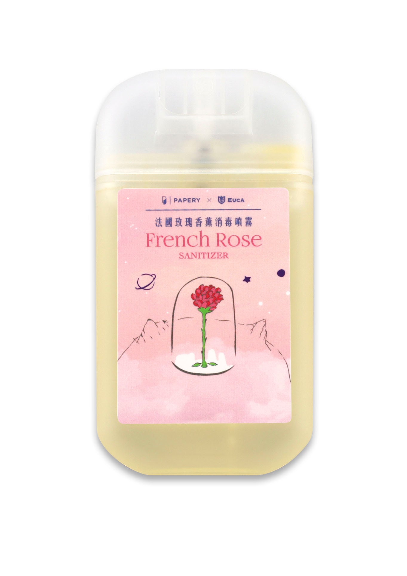 SanitizerSet [Le Petit Prince - La Rose] - Papery.Art