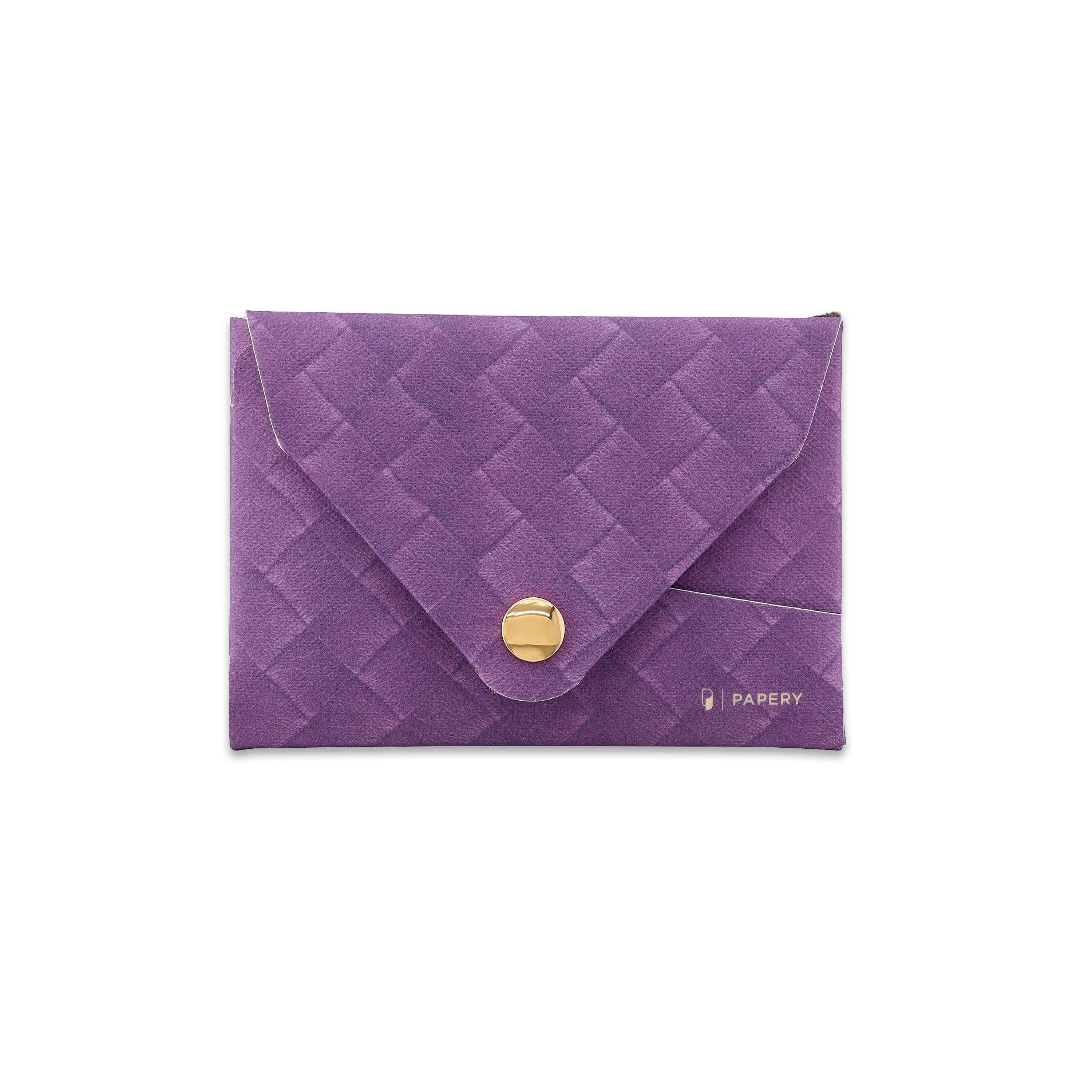 ionWallet [Purple Woven] - Papery.Art